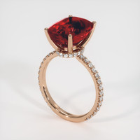 8.03 Ct. Gemstone Ring, 14K Rose Gold 2