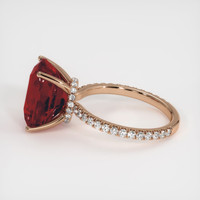 8.03 Ct. Gemstone Ring, 14K Rose Gold 4