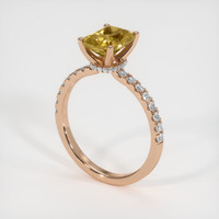 1.68 Ct. Gemstone Ring, 14K Rose Gold 2