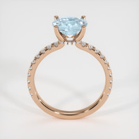 1.35 Ct. Gemstone Ring, 14K Rose Gold 3