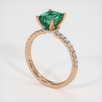 1.58 Ct. Gemstone Ring, 14K Rose Gold 2