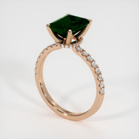 2.04 Ct. Gemstone Ring, 14K Rose Gold 2