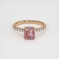 2.07 Ct. Sapphire Ring, 14K Rose Gold 1