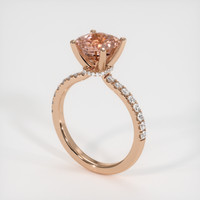 2.36 Ct. Sapphire Ring, 14K Rose Gold 2