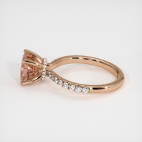 2.36 Ct. Sapphire Ring, 14K Rose Gold 4