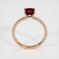 1.03 Ct. Ruby Ring, 14K Rose Gold 3