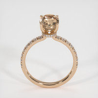 2.35 Ct. Sapphire Ring, 14K Rose Gold 3