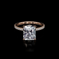 3.18 Ct. Gemstone Ring, 18K Rose Gold 1