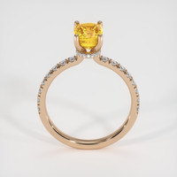 1.95 Ct. Sapphire Ring, 18K Rose Gold 3