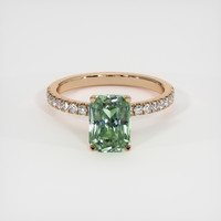 3.30 Ct. Sapphire Ring, 18K Rose Gold 1