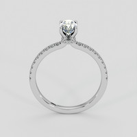 0.78 Ct. Bi Color Sapphire Ring, Silver 3