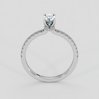 0.77 Ct. Bi Color Sapphire Ring, Silver 3