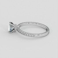 0.77 Ct. Bi Color Sapphire Ring, Silver 4