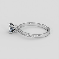 0.73 Ct. Bi Color Sapphire Ring, Silver 4