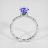 0.94 Ct. Violet Sapphire Ring, 10K White Gold 3