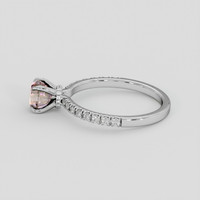1.19 Ct. Bi Color / Parti Sapphire Ring, 10K White Gold 4