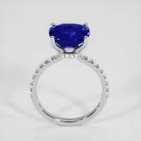 5.04 Ct. Blue Sapphire Ring, 10K White Gold 3