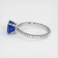 1.99 Ct. Sapphire Ring, 14K White Gold 4
