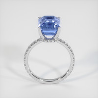 9.97 Ct. Sapphire Ring, 14K White Gold 3