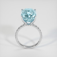 7.57 Ct. Gemstone Ring, 14K White Gold 3