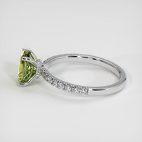 1.44 Ct. Gemstone Ring, 14K White Gold 4