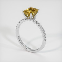 1.68 Ct. Gemstone Ring, 14K White Gold 2