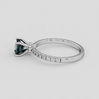 0.90 Ct. Bi Color / Parti Sapphire Ring, 14K White Gold 4