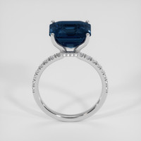 5.70 Ct. Color Change Sapphire Ring, 14K White Gold 3
