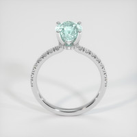1.79 Ct. Sapphire Ring, 14K White Gold 3