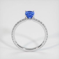 1.15 Ct. Sapphire Ring, 18K White Gold 3