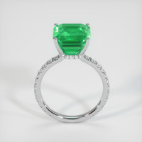 4.73 Ct. Emerald Ring, 18K White Gold 3