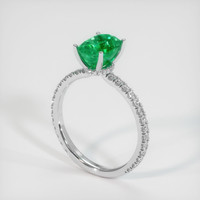 Emerald Ring 1.66 Ct., 18K White Gold Preview