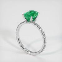 Emerald Ring 1.61 Ct., 18K White Gold Preview