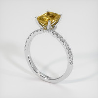 1.68 Ct. Gemstone Ring, 18K White Gold 2