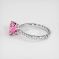 1.74 Ct. Sapphire Ring, 18K White Gold 4