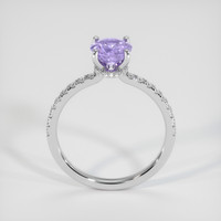 1.32 Ct. Bi Color Sapphire Ring, 18K White Gold 3
