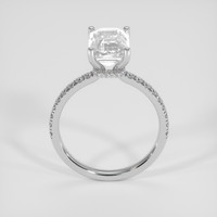 3.59 Ct. White Sapphire Ring, 18K White Gold 3