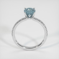 1.24 Ct. Sapphire Ring, 18K White Gold 3