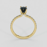 1.42 Ct. Bi Color Sapphire Ring, 10K Yellow Gold 3