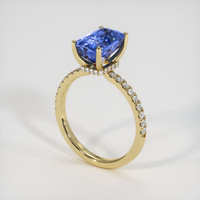 4.67 Ct. Sapphire Ring, 14K Yellow Gold 2
