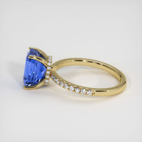 4.67 Ct. Sapphire Ring, 14K Yellow Gold 4