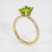 1.55 Ct. Gemstone Ring, 14K Yellow Gold 2