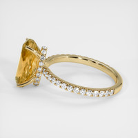 2.92 Ct. Gemstone Ring, 14K Yellow Gold 4