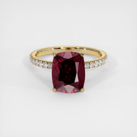 3.89 Ct. Gemstone Ring, 14K Yellow Gold 1