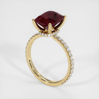 3.89 Ct. Gemstone Ring, 14K Yellow Gold 2