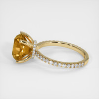 6.85 Ct. Gemstone Ring, 14K Yellow Gold 4
