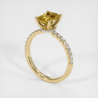 1.68 Ct. Gemstone Ring, 14K Yellow Gold 2