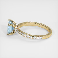 1.35 Ct. Gemstone Ring, 14K Yellow Gold 4