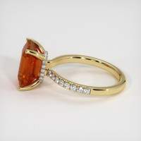 4.55 Ct. Gemstone Ring, 14K Yellow Gold 4