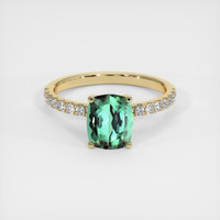 1.58 Ct. Gemstone Ring, 14K Yellow Gold 1